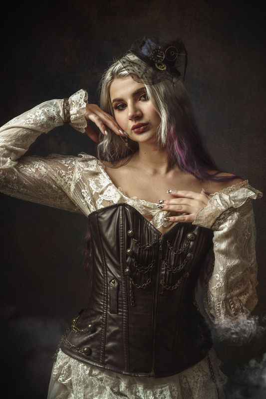 Steampunk portraitphoto preview