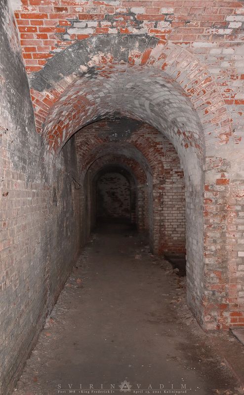 Король Фридрих I, развалины, форт, Калининград, кёнигсберг, Германия, Россия, укрепление, крепость «Коридор казармы»photo preview