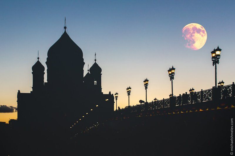 Силуэты под луноюphoto preview