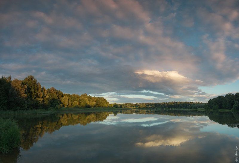 Вечер на Лебедянском прудуphoto preview