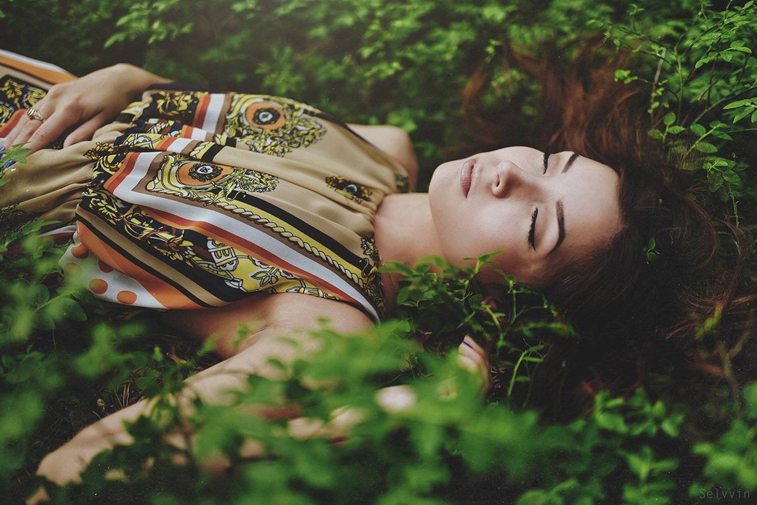 Kris. Автор: Vladislav Selvvin beauty, forest, #girl, #green, #orna, Vladislav Selvvin