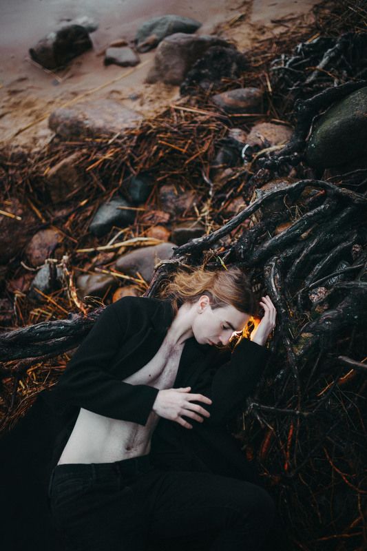 портрет, природа, мужской портрет, художественное фото, dark, art, portrait, canon, nature, artphoto The Rootsphoto preview