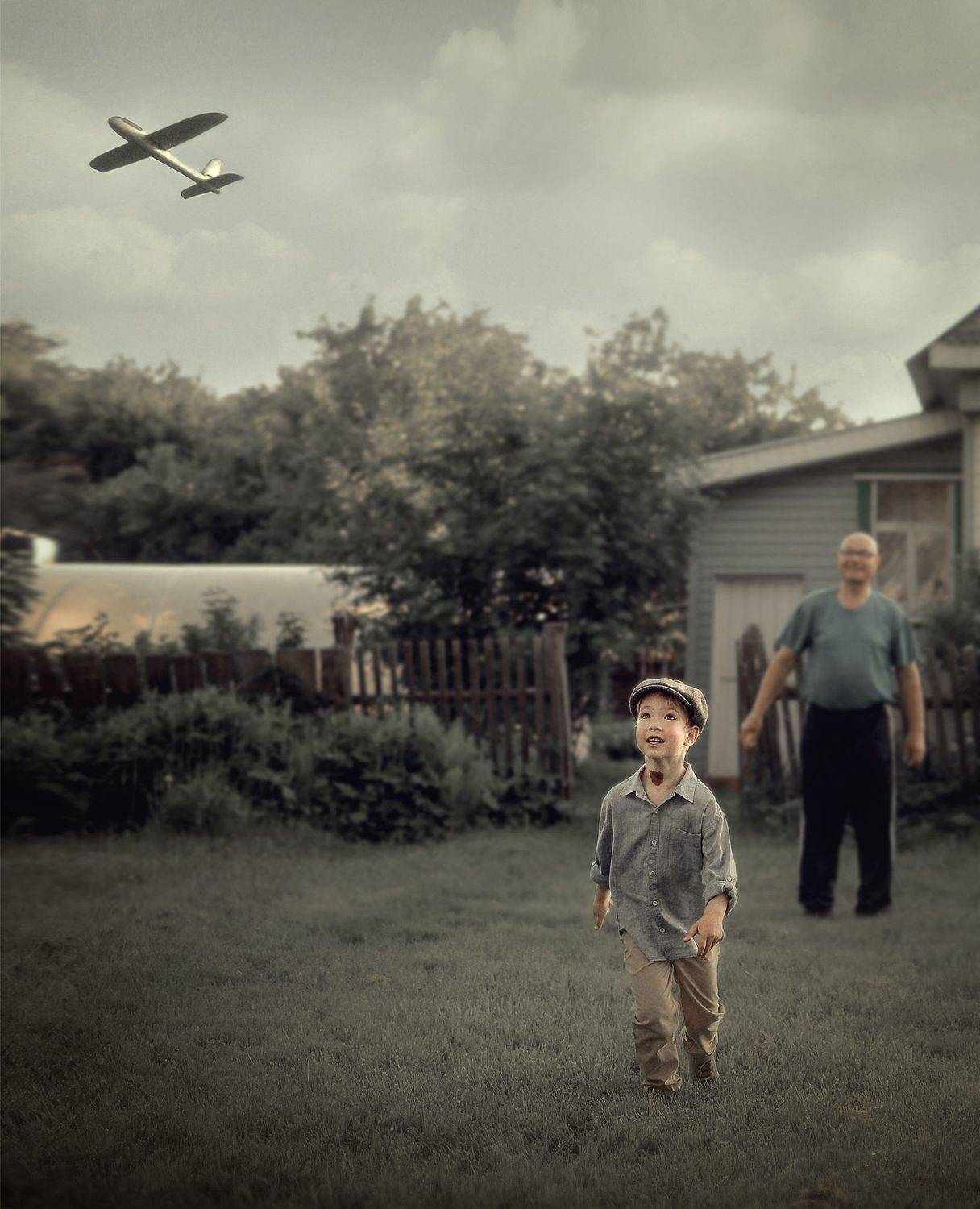 В деревне у дедушки.... Автор: Мария Преснякова , Мария Преснякова