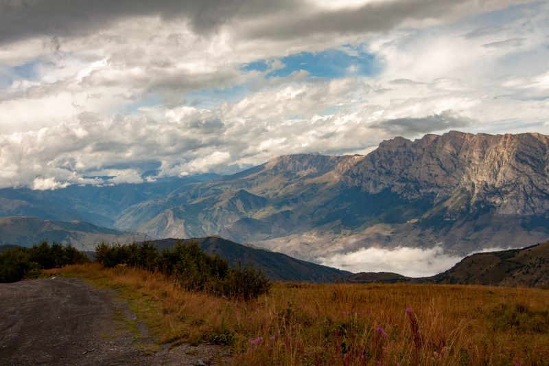 Горы, природа, пейзаж Архонский перевалphoto preview