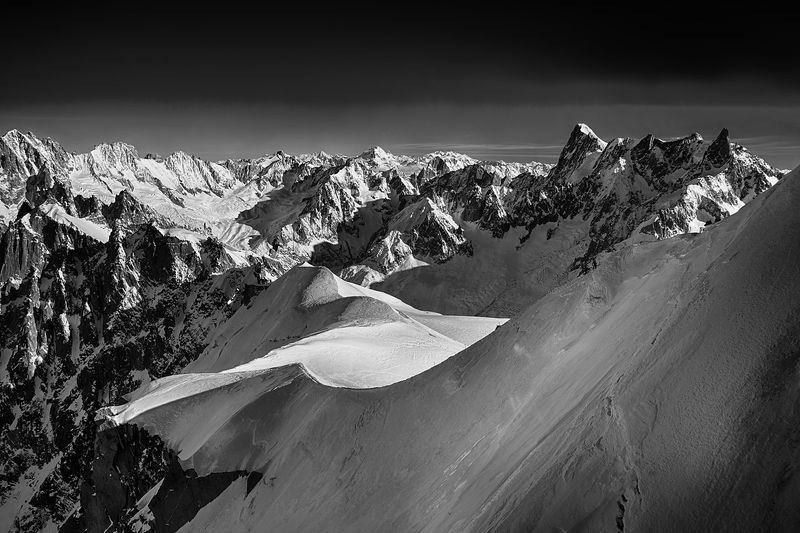 Aiguille du Midi 3842m, Mont-Blanc Area, Francephoto preview
