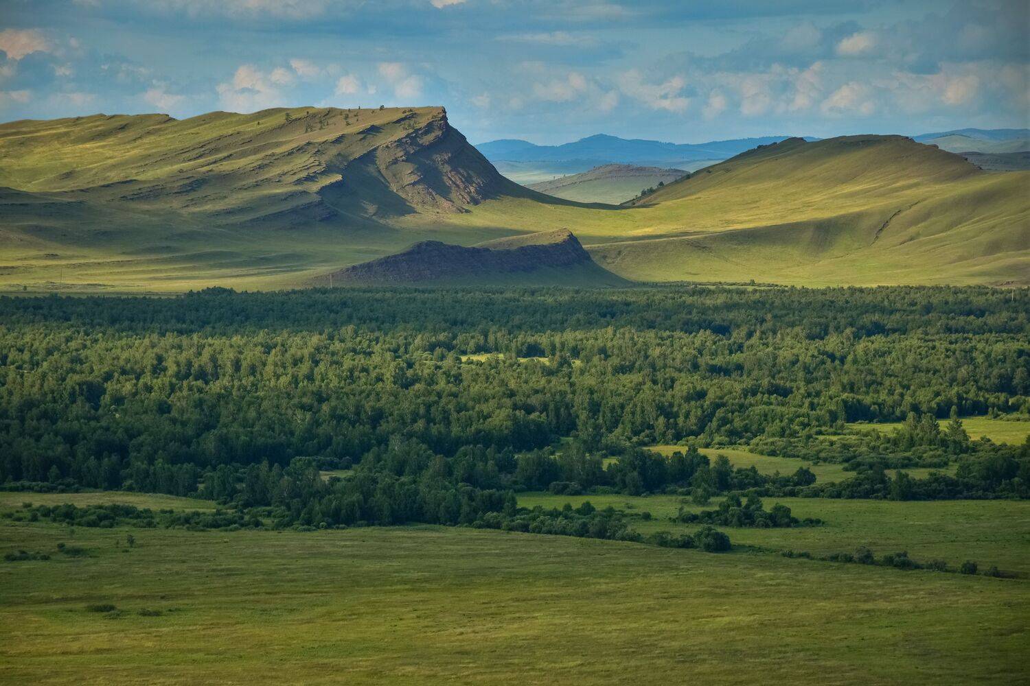 россия, хакасия, лето, долина онло, Холзаков Вячеслав