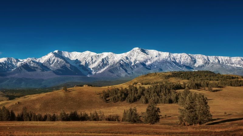 озеро, горы, лес, природа, закат, рассвет, красота, приключения, путешествие Осенняя палитра Алтаяphoto preview