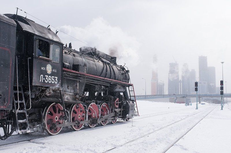 Л-3653, Лебедянка, МКЖД, Москва, Москва-сити, Паровоз Между прошлым и будущемphoto preview