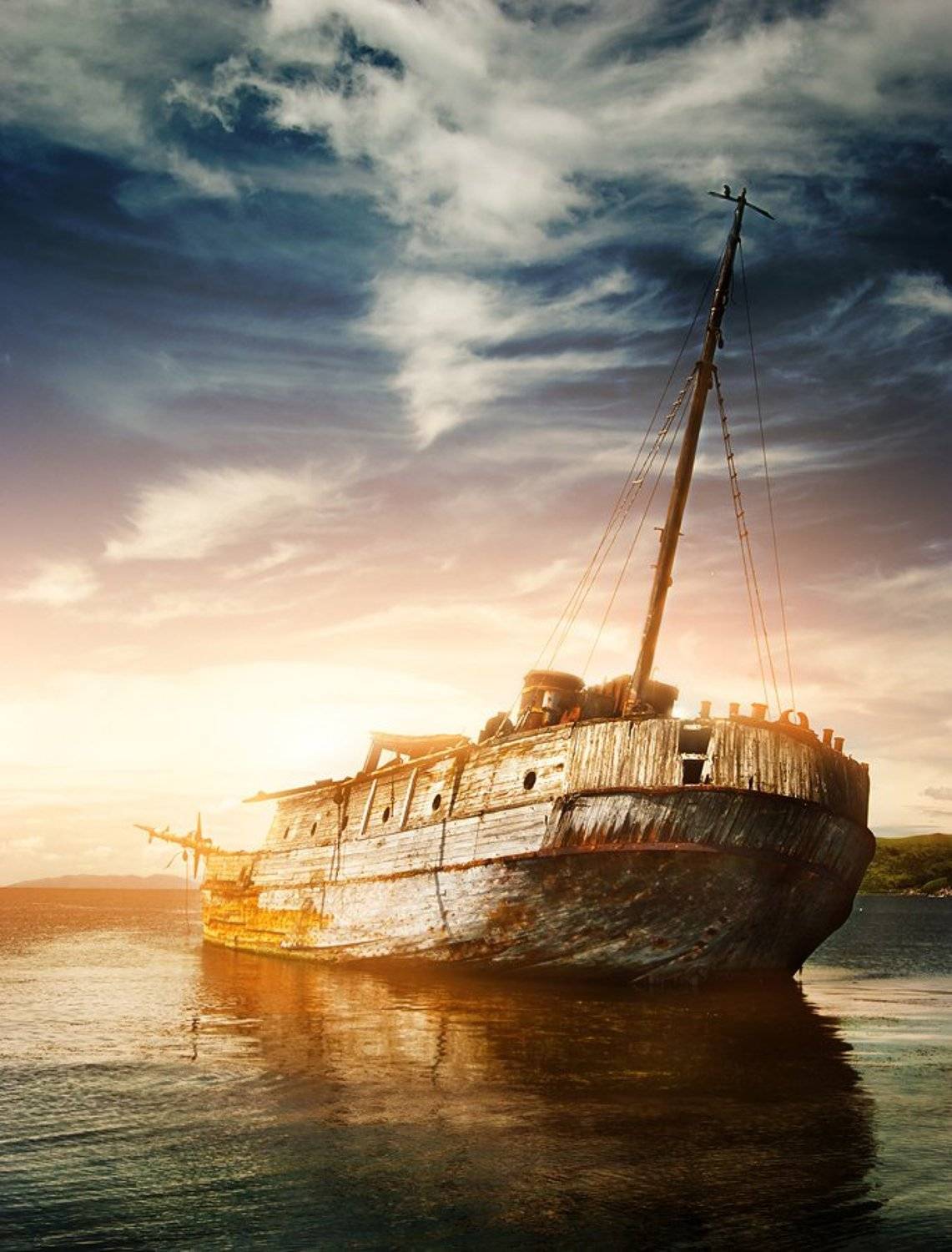 Бухта Витязь, Витязь, Грушина юлия, Корабль, Море, Морской пейзаж, Пейзаж, Пейзаж с кораблем, Приморье, Старое судно, Старый корабль, Судно, Тихий океан, Грушина Юля