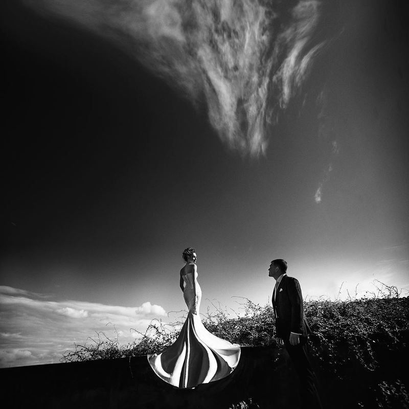black & white, dmytro sobokar, sobokarfoto, wedding Cloudsphoto preview