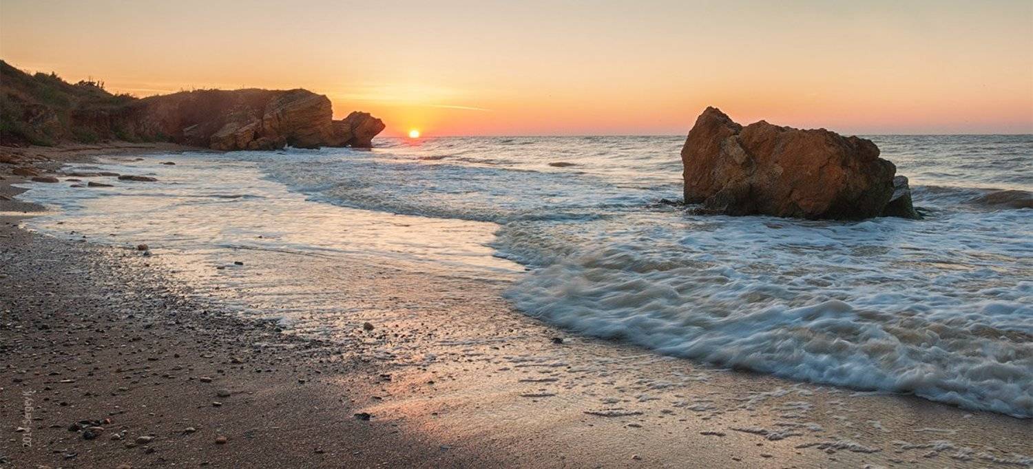 Море, Одесса, Рассвет, Черное море, Сергей