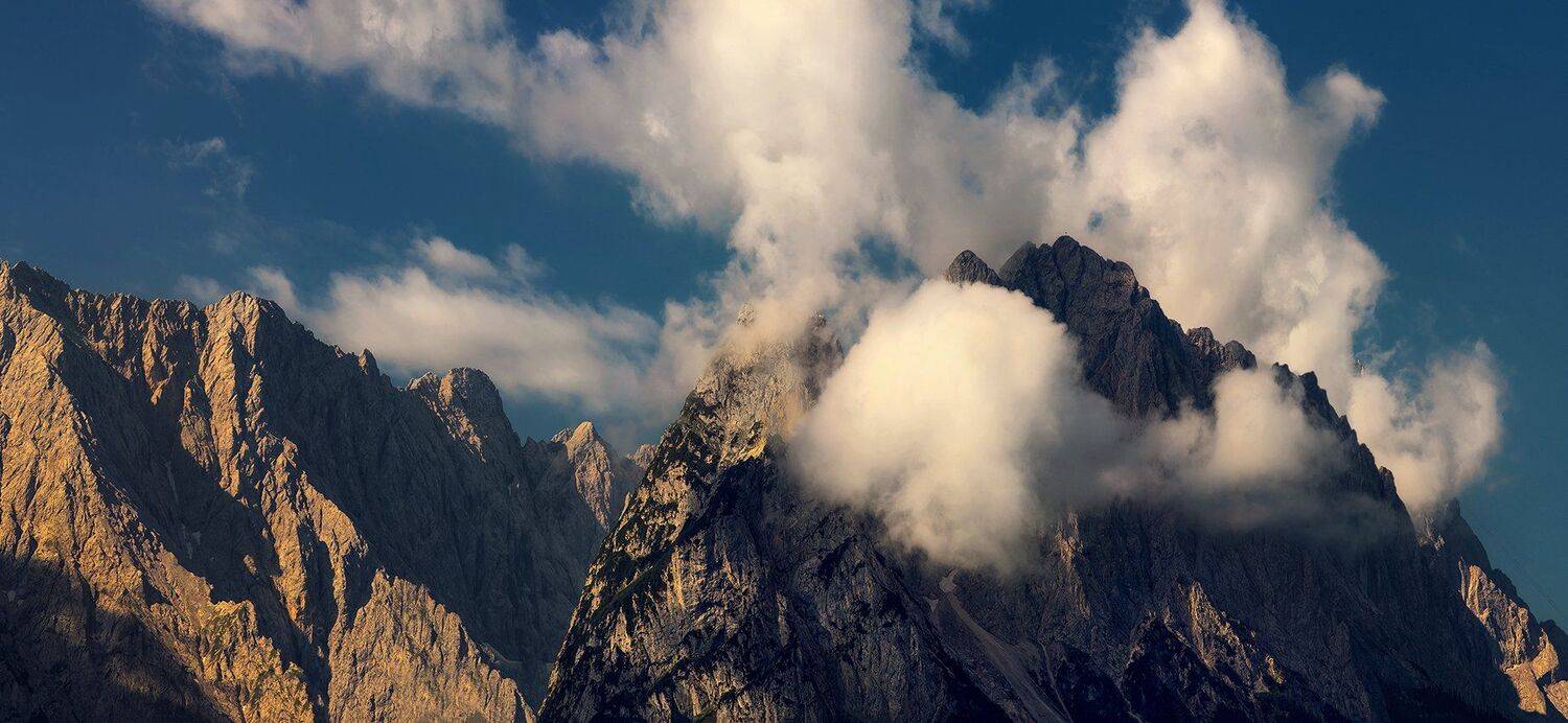 Альпы горы бавария утро, Игорь Мелекесцев