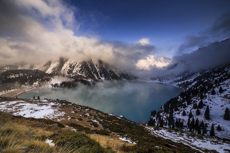 Алма-ата, Алматы, Бао, Горы, Казахстан Осень в горахphoto preview