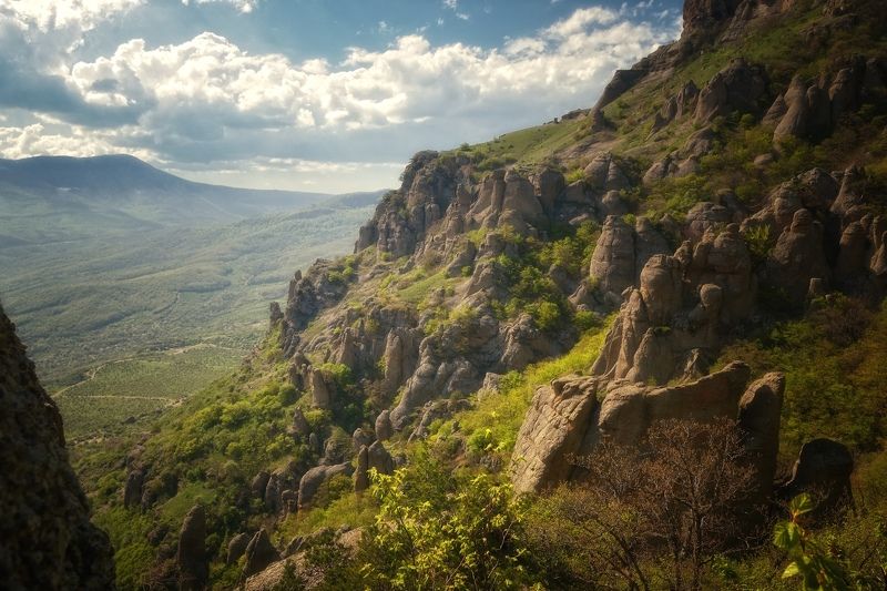 крым, димерджи, горы Долина приведенийphoto preview