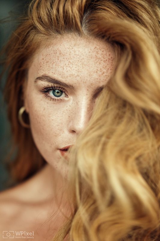 portrait, women, redhair, eyes women by wpixel (More Than Beauty)photo preview