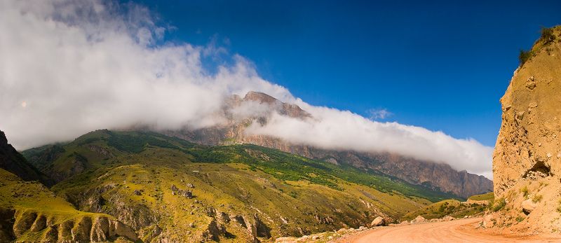 дорогой к лугу, что в Черекском ущелье возле поселка Верхняя Балкария )photo preview