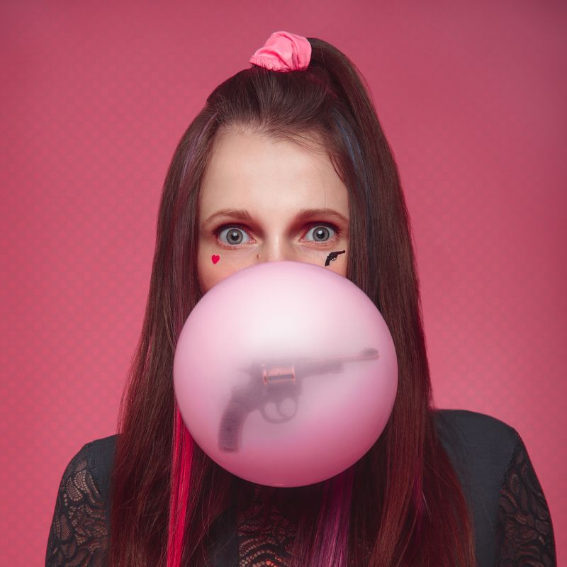 жвачка, popart Bublegunphoto preview