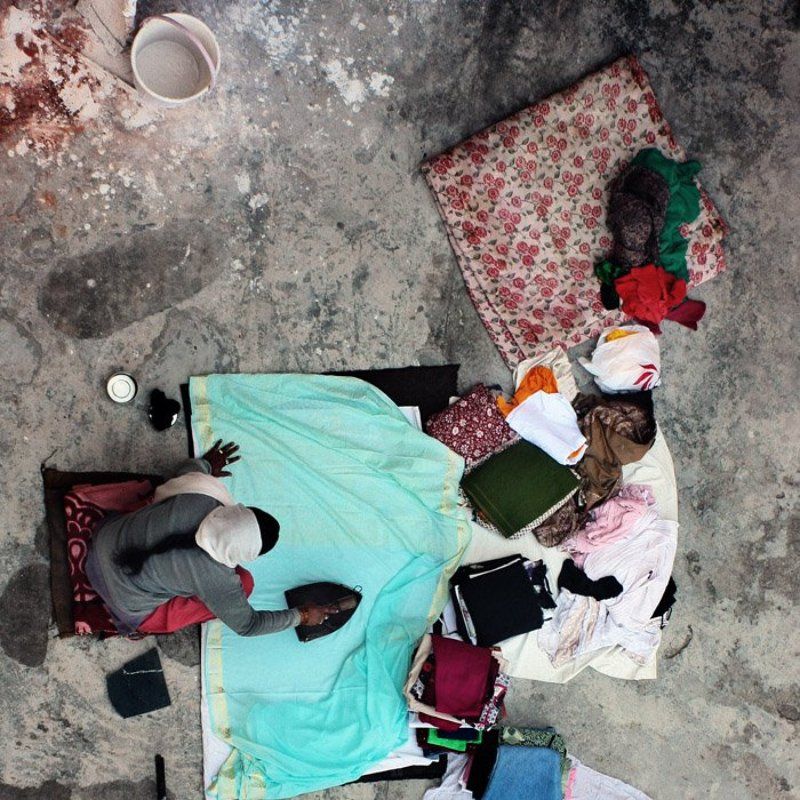 Вещи, Девушка, Индия ***photo preview