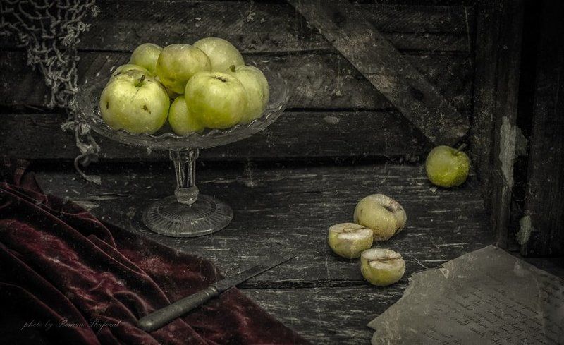 с зелёными яблоками...photo preview