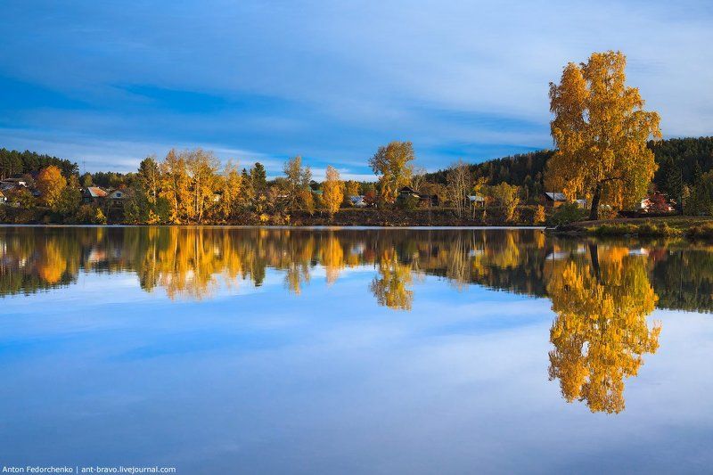 Осень, Отражение, Средний урал Autumn reflections V фото превью