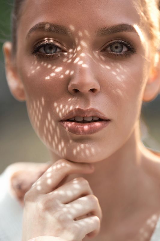 woman, portrait, girl, red, makeup, closeup, fashion, fashionable, cute, attractive, face Varyaphoto preview