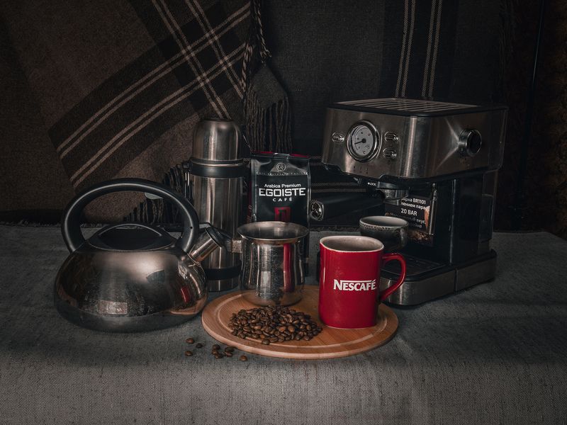 кофе, кофейник Кофейные мыслиphoto preview