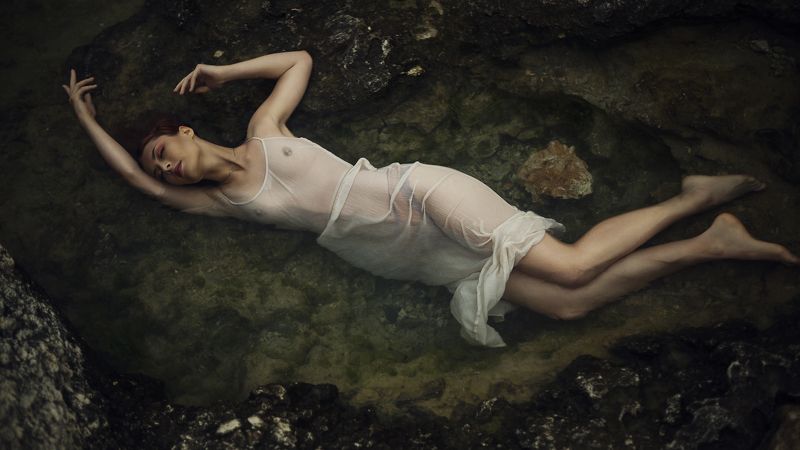 женский портрет, ню, жанровый портрет photo preview