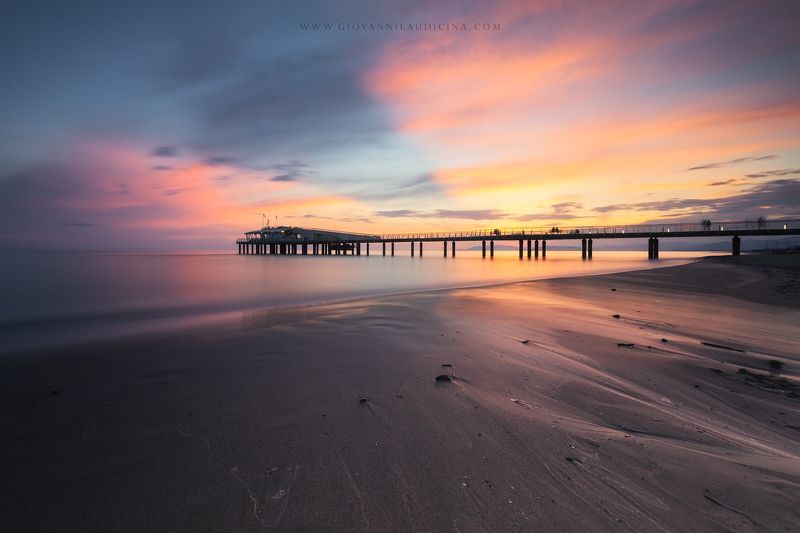 italy, tuscany, lido di camaiore, versilia, mediterranean, pier, long exposure, sunset, sea, sun, sky, cloud, light, panorama, coast, landscape, amazing, scenic, travel, destination Phoenix Skyphoto preview