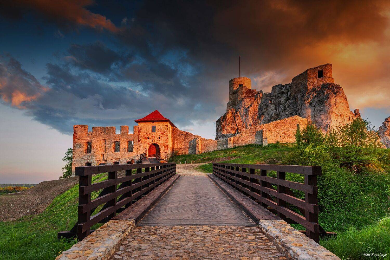 Zamek Rabsztyn. Автор: Kowalczyk Piotr polska, zamek, rabsztyn, Kowalczyk Piotr