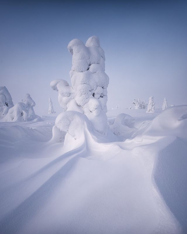 главный уральский хребет, гух, зима, урал, северный урал Застывшее безмолвиеphoto preview