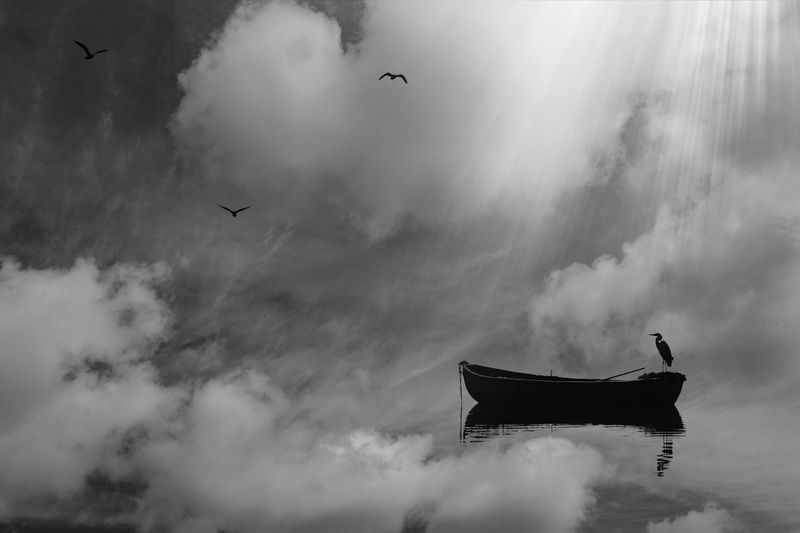 настанет свет и там где нас нет я провожаю закаты а ты встречаешь рассветphoto preview