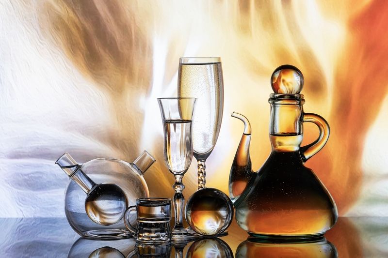 Bodegón de cristalphoto preview