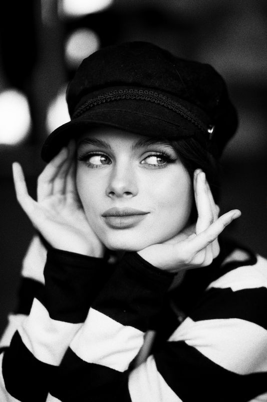 Даша в черно-белом.photo preview