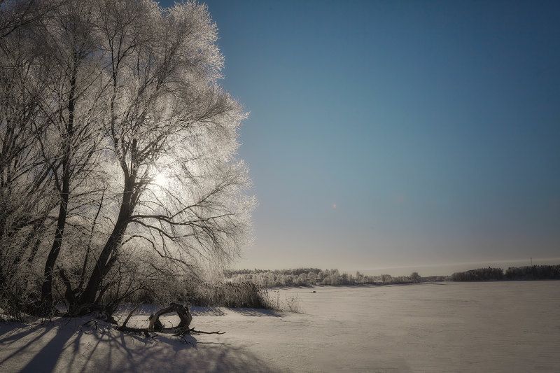 Зимний день фото превью