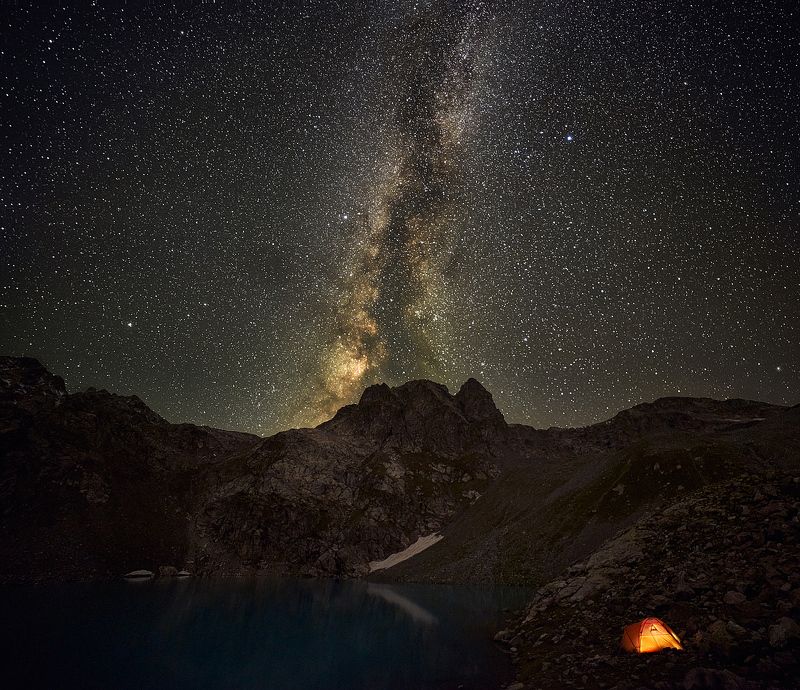 Млечный путь над Софийскими озерамиphoto preview