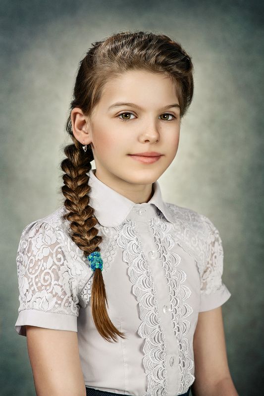 девочка, студия, художественное фото, портрет Дианаphoto preview