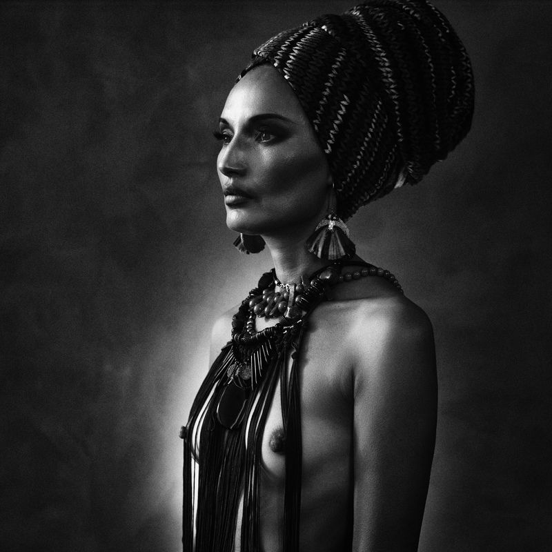 model, nu, nude, asian, beauty Статуэтка из Африкиphoto preview