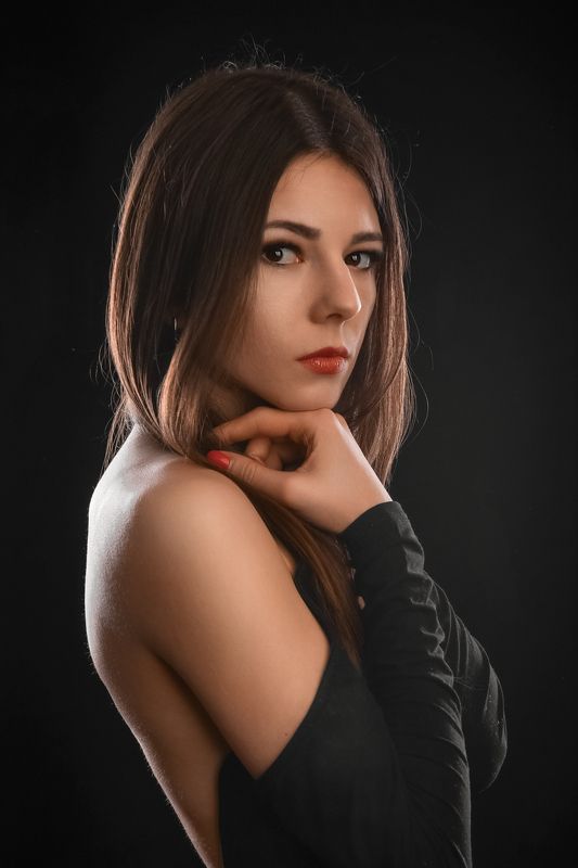 модель, девушка, girl, female, woman, portrait, портрет Elena фото превью