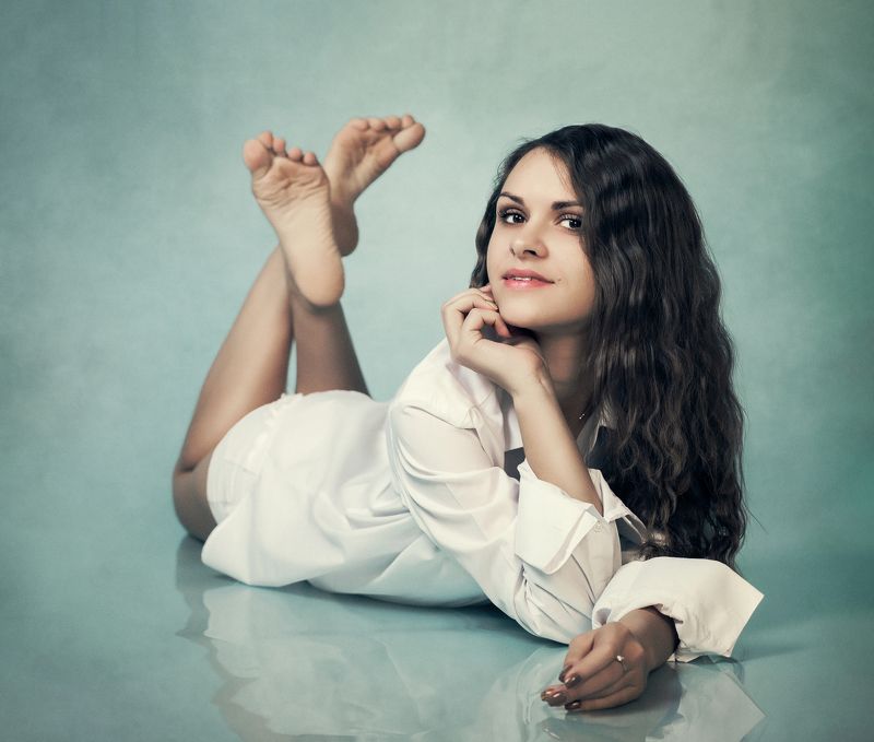 девушка, студия, художественное фото, портрет, женский портрет Маринаphoto preview