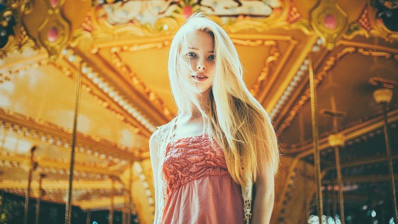 Warm color, Блондинка, Девушка, Лето, Пленка Ульянаphoto preview