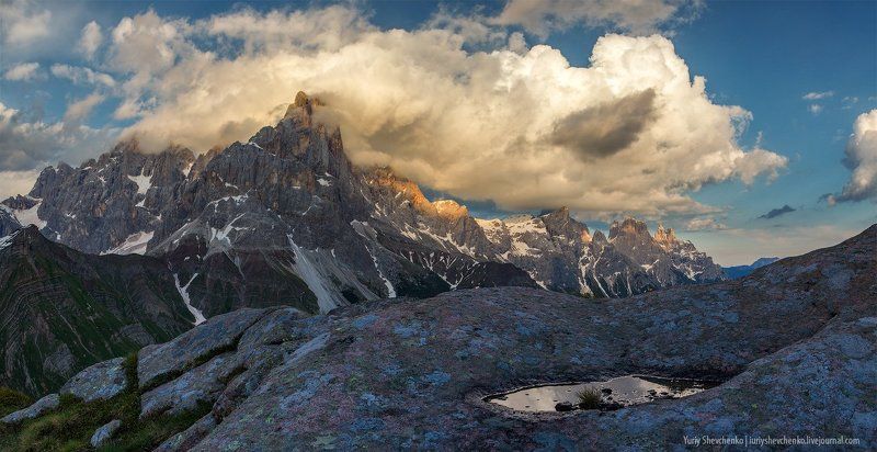 альпы, горы, доломитовые альпы, доломиты, италия \