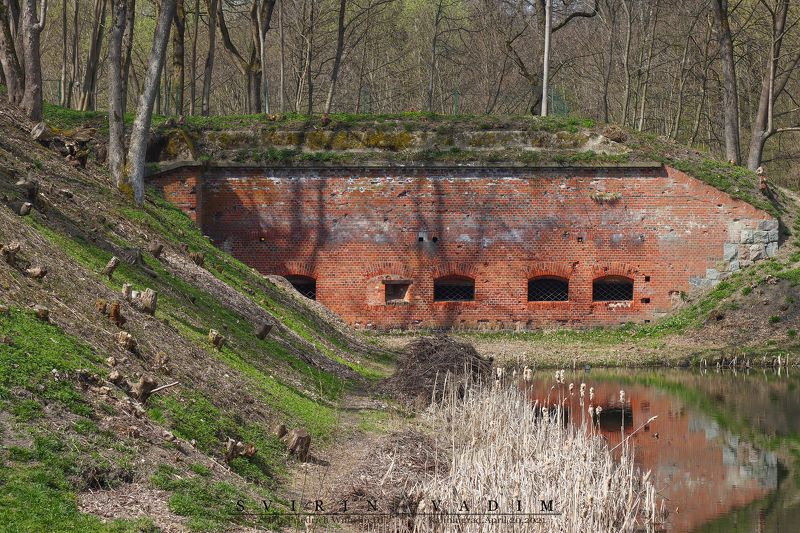 форт, стена, укрепление, крепость, Калининград, Россия, Германия, Восточная Пруссия, 2021год,Фридрих-Вильгельм III,fort, wall, fortification, fortress, Kaliningrad, Russia, Germany, East Prussia, 2021, Friedrich Wilhelm II  «Стены форта»photo preview