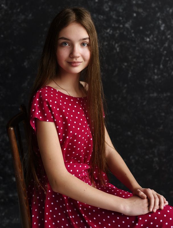 Портрет в красномphoto preview