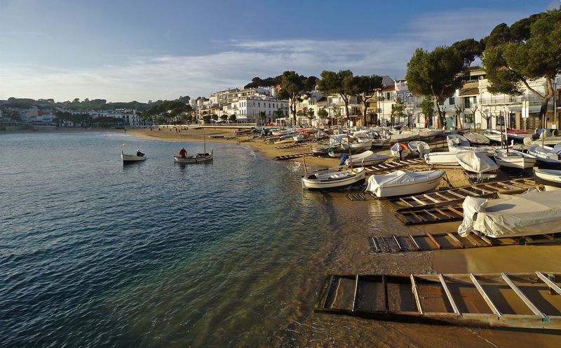 каталония, лафранк, побережье, средиземноморье не сезон фото превью