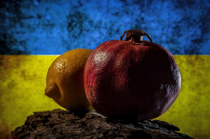 украина, студия, натюрморт, лимон, гранат, still life Натюрморт Ф1РГД5photo preview