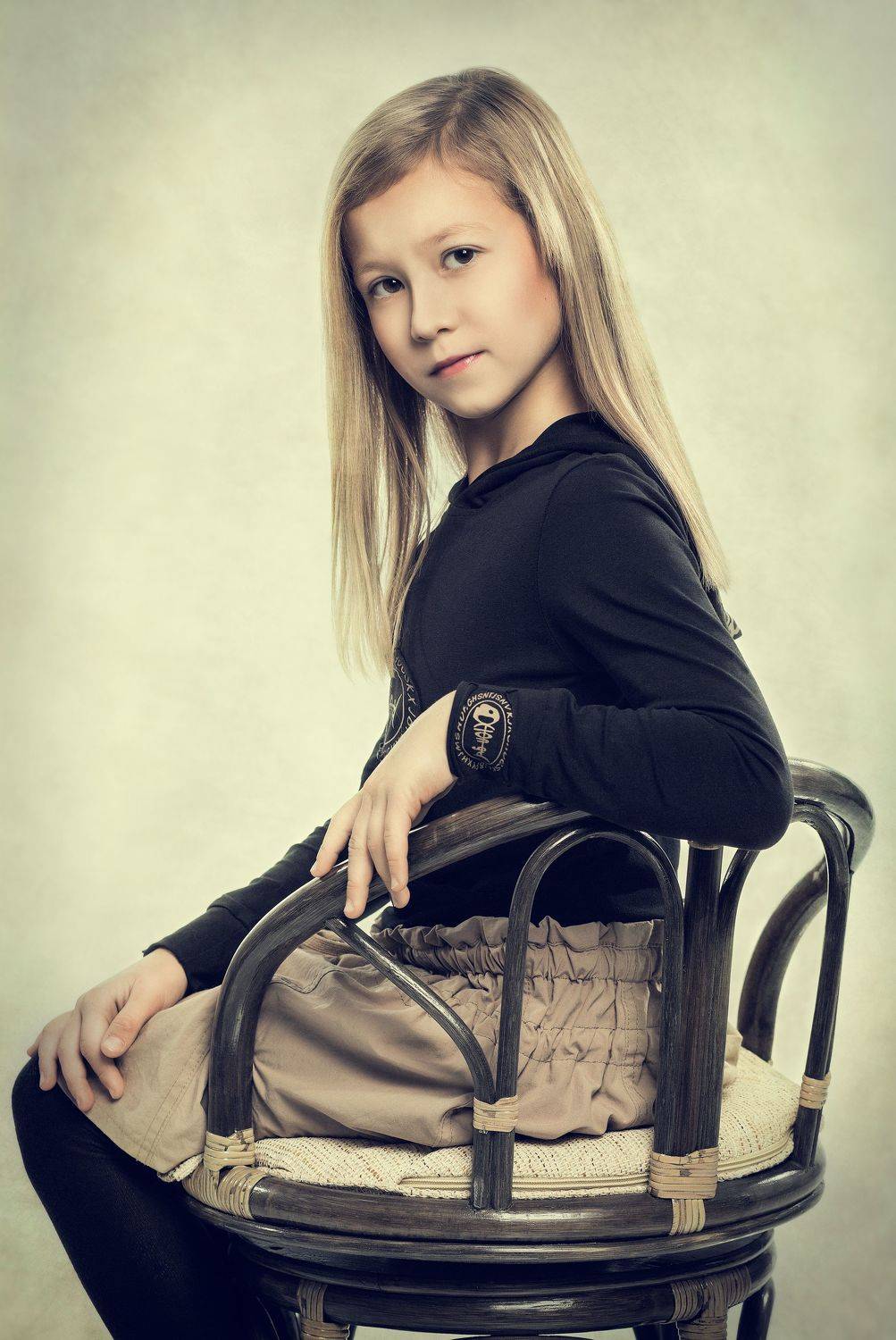 портрет, fine art, девочка, дети, студия, Ренц Геннадий