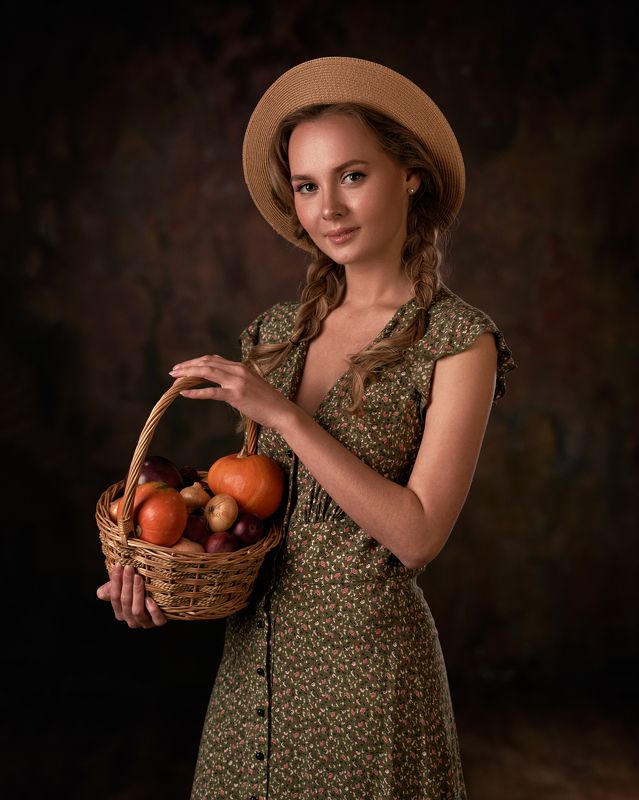 pyzhikphoto, портрет, классика, классический портрет, портрет девушки, женский портрет, portrait, classic, art, красавица Портрет Катиphoto preview