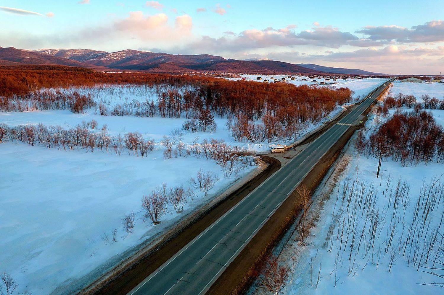 Автомобильная артерия Сахалина. Автор: Артем Удодов , Артем Удодов