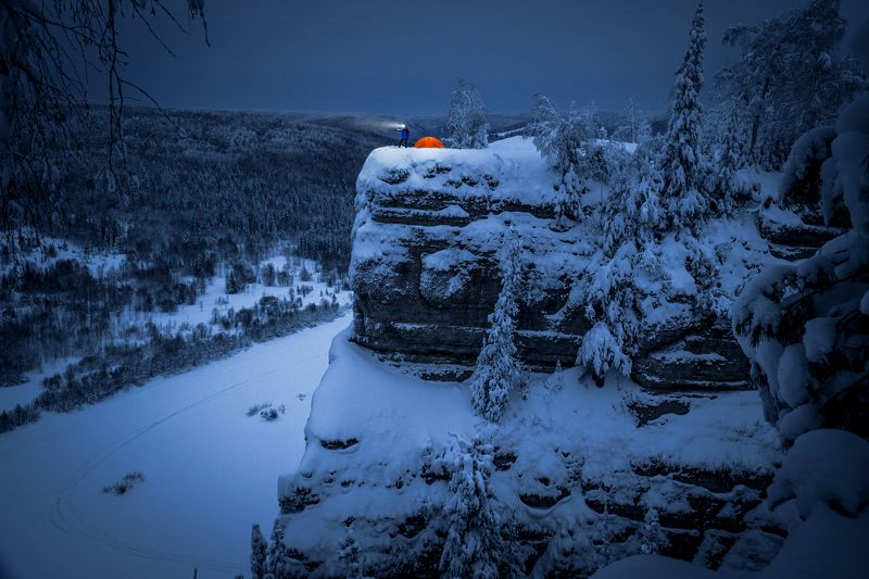 урал, ветлан, вишера, зима На краю светаphoto preview