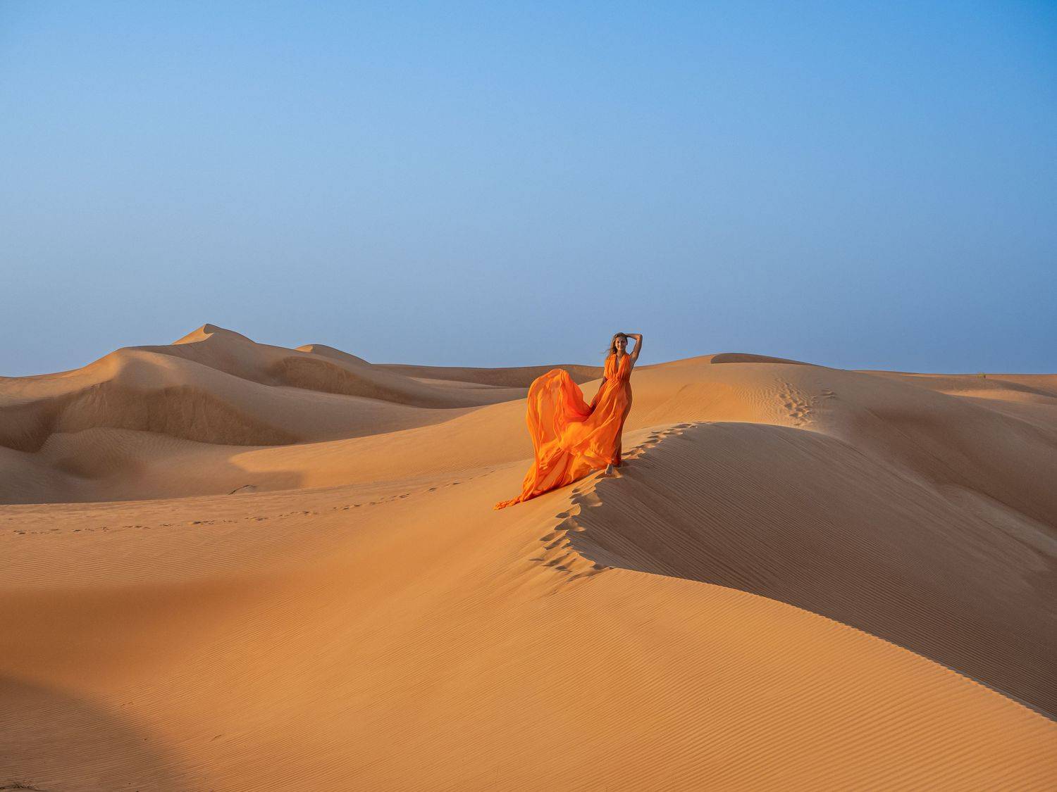 Рассвет в пустыне Вахиба. Автор: Михаил , Михаил